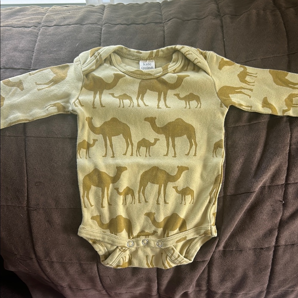 Kate Quinn Yellow Animal Print Bodysuit